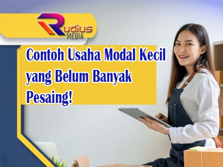 Contoh Usaha Modal Kecil Yang Belum Banyak Pesaing