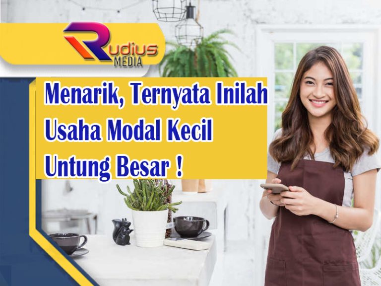 Menarik, Ternyata Inilah Usaha Modal Kecil Untung Besar